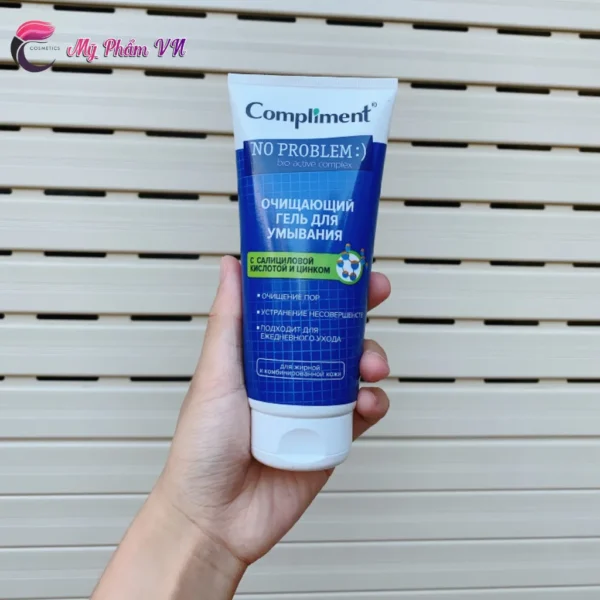 Gel Rửa Mặt Compliment No Problem Nhập Khẩu 200mL