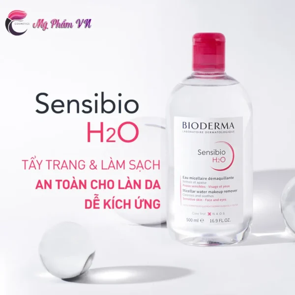 Nước Tẩy Trang Bioderma Dành Cho Da Nhạy Cảm 500ml